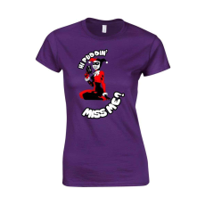  Puddin miss me női póló - egyedi mintás, 12 szín, S-2XL