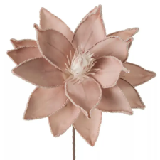  Púder rózsaszín dekorációs virág gyöngy kontúrral dekoráció