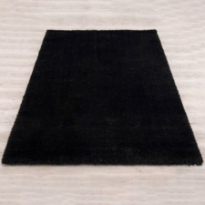  Puffy Fekete szőnyeg 80x150 lakástextília