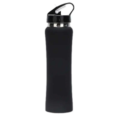 Pufo Fém termosz palack Pufo Simple italokhoz, izoterma, 600 ml, fekete termosz