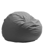  Pufrelax King Size Babzsák fotel - Textil huzat - Memory Mix szivacspehely töltet - Szürke