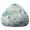  Pufrelax Nirvana Gigant babzsák fotel - Vízálló huzat, kültéri használatra is, polisztirol gyöngyökkel töltve - Dinok kora