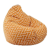  Pufrelax Nirvana Grande babzsák fotel - Mosható textil huzat, polisztirol gyöngyökkel töltve - Zippity Orange