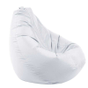  Pufrelax Nirvana Grande babzsák fotel - Vízálló huzat, kültéri használatra is, polisztirol gyöngyökkel töltve - Hópehely