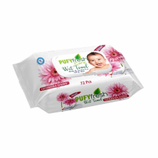 Pufy Fresh Popsitörlő Gerbera kupakos (72 db/cs) törlőkendő
