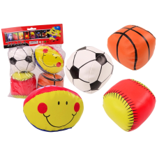 Puha Sportlabda Készlet Kosárlabda Rugby Futball Baseball 4 Darab kerti játék