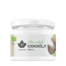Puhdistamo Extra-neitsyt kookosöljy 250 ml extra szűz bio kókuszolaj alapvető élelmiszer