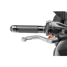 ﻿PUIG Brake lever without adapter PUIG 180PT rövid silver/orange egyéb motorkerékpár alkatrész