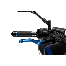 PUIG Brake lever without adapter PUIG 3.0 130AP rövid kékes/ezüst egyéb motorkerékpár alkatrész