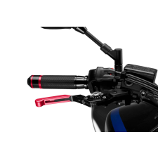 ﻿PUIG Brake lever without adapter PUIG 3.0 14RNP extendable folding red/silver egyéb motorkerékpár alkatrész