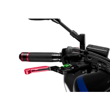 ﻿PUIG Brake lever without adapter PUIG 3.0 14RNV extendable folding red/green egyéb motorkerékpár alkatrész