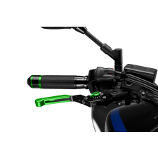 PUIG Brake lever without adapter PUIG 3.0 14VNV extendable folding green/green egyéb motorkerékpár alkatrész
