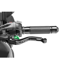 ﻿PUIG Clutch lever without adapter PUIG 280NV rövid fekete/zöld egyéb motorkerékpár alkatrész