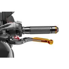 ﻿PUIG Clutch lever without adapter PUIG 29ONR extendable folding gold/red egyéb motorkerékpár alkatrész