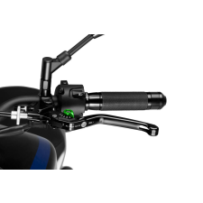 ﻿PUIG Clutch lever without adapter PUIG 3.0 210NV foldable fekete/zöld egyéb motorkerékpár alkatrész