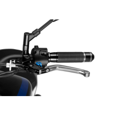PUIG Clutch lever without adapter PUIG 3.0 210PA foldable silver/blue egyéb motorkerékpár alkatrész