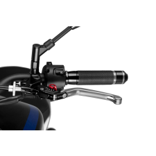 ﻿PUIG Clutch lever without adapter PUIG 3.0 210PR foldable silver/red egyéb motorkerékpár alkatrész
