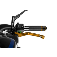 PUIG Clutch lever without adapter PUIG 3.0 220OV hosszú gold/green egyéb motorkerékpár alkatrész