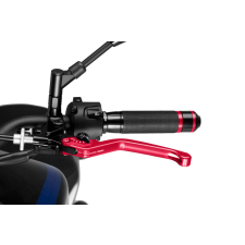 PUIG Clutch lever without adapter PUIG 3.0 220RN hosszú red/black egyéb motorkerékpár alkatrész