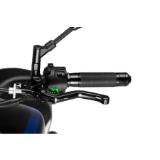 PUIG Clutch lever without adapter PUIG 3.0 230NV rövid fekete/zöld egyéb motorkerékpár alkatrész