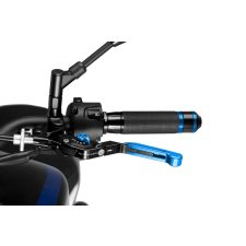 PUIG Clutch lever without adapter PUIG 3.0 24ANA extendable folding blue/blue egyéb motorkerékpár alkatrész