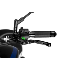 ﻿PUIG Clutch lever without adapter PUIG 3.0 24NNV extendable folding fekete/zöld egyéb motorkerékpár alkatrész