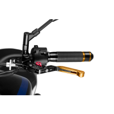 PUIG Clutch lever without adapter PUIG 3.0 24ONR extendable folding gold/red egyéb motorkerékpár alkatrész