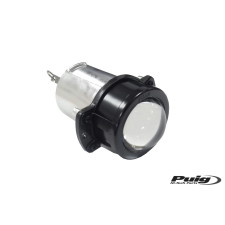 PUIG Light + bulb PUIG 3448N fekete high beam motorkerékpár fényszóró