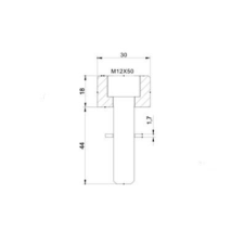 PUIG Mirror adaptor PUIG 9581N fekete to bar end egyéb motorkerékpár alkatrész
