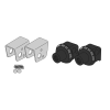 PUIG Puig adapter utas lábtartóhoz Benelli TRK 702 X 2024 Puig  Vázak, idomok, kiegészítők Lábtartók