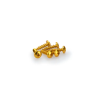 PUIG Puig domború fejű csavarkészlet M6x20 mm, arany színben Puig  Vázak, idomok, kiegészítők Csavarok és alkatrészek