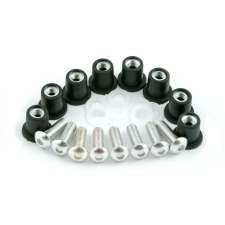 ﻿PUIG Puig ezüst csavar készlet Puig Vázak, idomok, kiegészítők Csavarok és alkatrészek egyéb motorkerékpár alkatrész