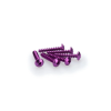 PUIG Puig M6x30mm domború csavar készlet, lila Puig Vázak, idomok, kiegészítők Csavarok és alkatrészek