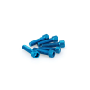 PUIG Puig M8x30 mm-es imbuszcsavar készlet, kék Puig Vázak, idomok, kiegészítők Csavarok és alkatrészek