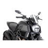 PUIG Puig Naked New Gen. sport plexi DUC.DIAVEL 2014-2018 füstszínű Puig  Vázak, idomok, kiegészítők Szélvédők