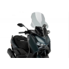 PUIG Puig V-TECH szélvédő Yamaha X-MAX 125 / 300 2023-2025 (Touring) enyhén sötétített Puig Vázak, idomok, kiegészítők Szélvédők