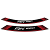 ﻿PUIG Rim strip PUIG AK550 9630R piros set of 8 rim strips