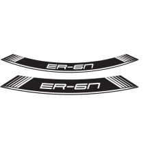 PUIG Rim strip PUIG ER6 9311B fehér set of 8 rim strips tankpad