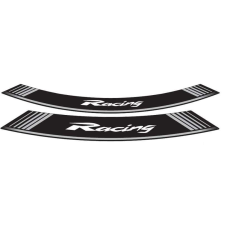 PUIG Rim strip PUIG RACING 5531P ezüst set of 8 rim strips tankpad