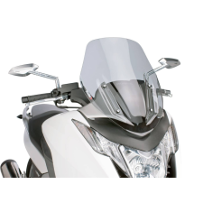 PUIG Robogó szélvédő Puig V-Tech Sport füst - Honda Integra NC700, NC750 szélvédő spoiler