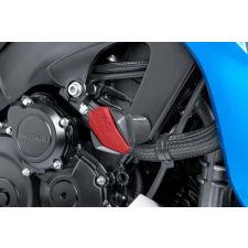 PUIG Spare rubber end protector PUIG R12 6378R piros motorkerékpár idom