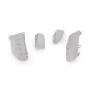 ﻿PUIG Spare rubber ends PUIG PRO 2.0 20872U gray