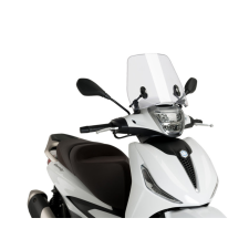 ﻿PUIG Szélvédő Puig Trafic átlátszó / tiszta Piaggio Beverly 300ie / 400ie 2022-hez szélvédő spoiler
