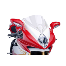 PUIG Windscreen PUIG RACING 5256W áttetsző bukósisak