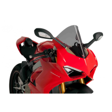 PUIG Windscreen PUIG RACING 9690F dark smoke bukósisak