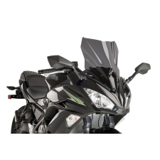 PUIG Windscreen PUIG RACING 9711F dark smoke bukósisak