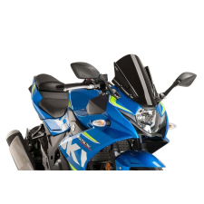 PUIG Windscreen PUIG RACING 9722N fekete bukósisak