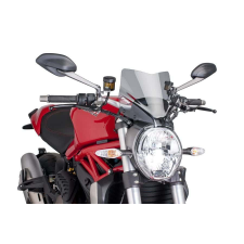 PUIG Windshield PUIG NEW. GEN SPORT 7013H smoke bukósisak