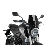 PUIG Windshield PUIG NEW. GEN SPORT 9734N fekete bukósisak