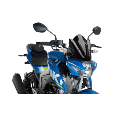 PUIG Windshield PUIG NEW. GEN SPORT 9873N fekete bukósisak